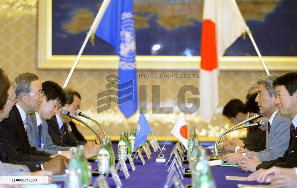 U.N., Japan agree N. Korea nuke arms possession unacceptable