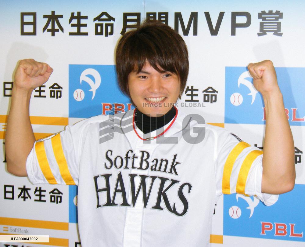 Sugiuchi wins MVP for pitchers for June