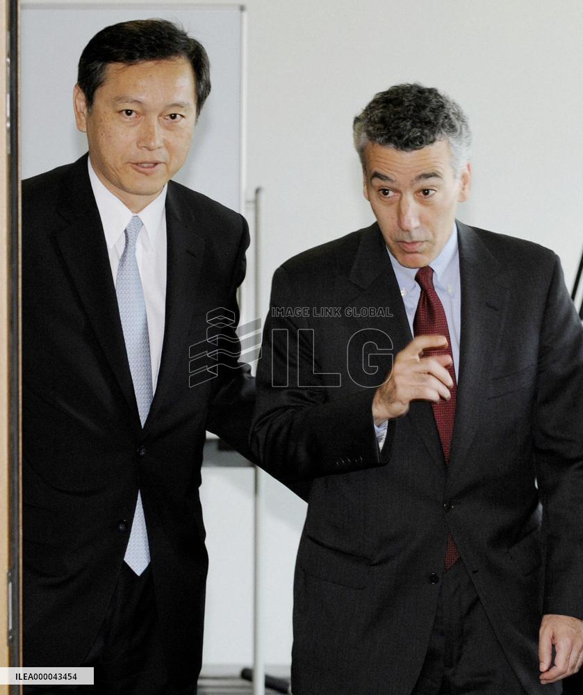 Goldberg meets with Saiki over N. Korea sanctions