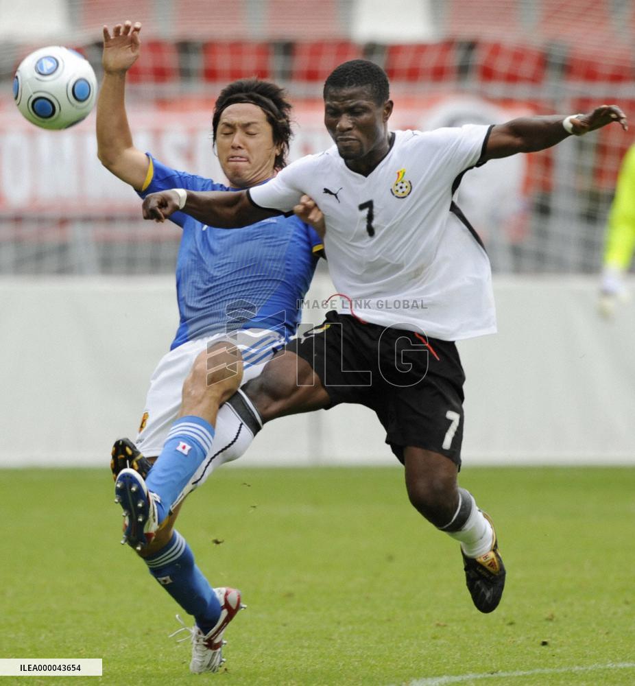 Japan beat Ghana in soccer friendly