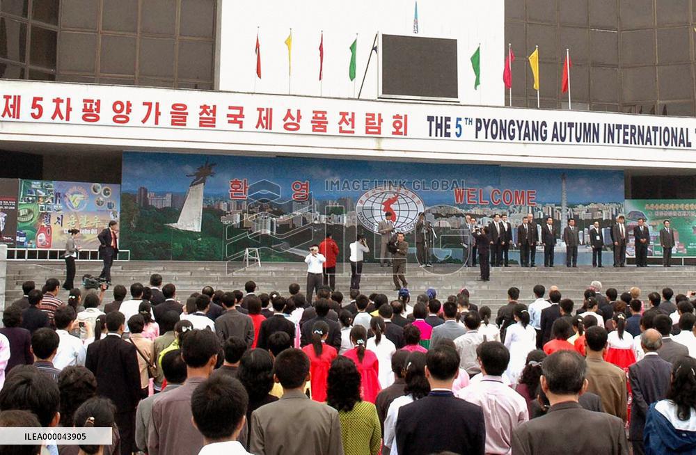 Trade fair opens in Pyongyang, drawing 120 firms