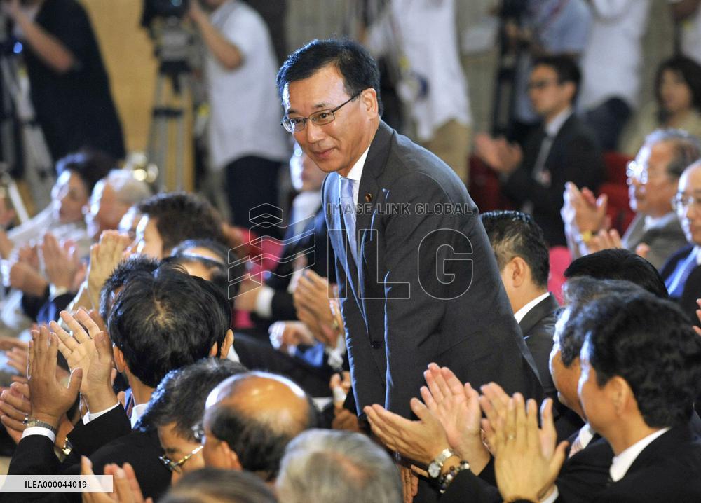 Opposition LDP picks Tanigaki as new leader