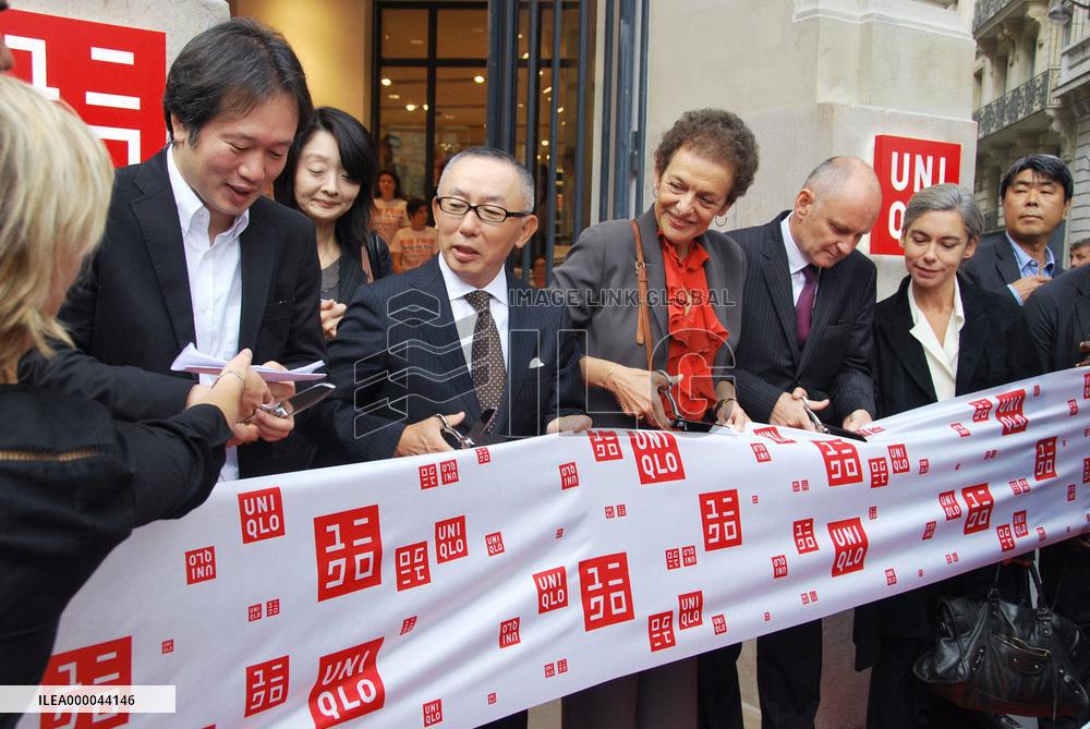 Uniqlo opens overseas flagship store in Paris