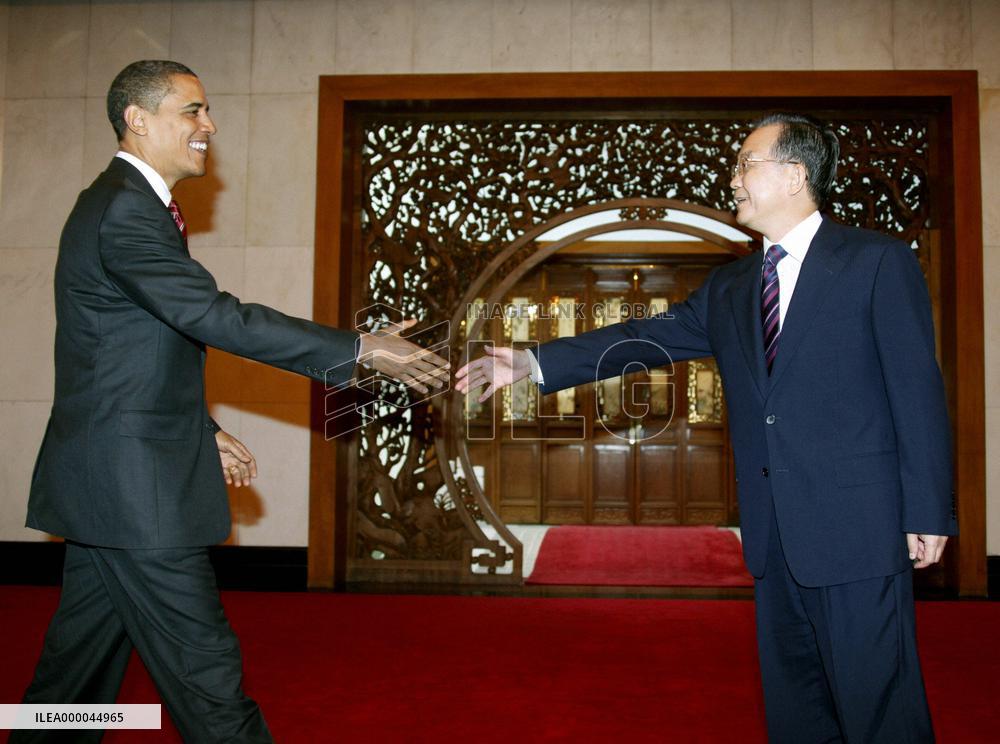 Obama, Wen vow to enhance bilateral relations