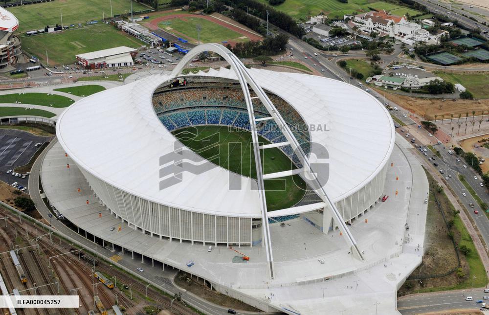 Durban stadium in S. Africa