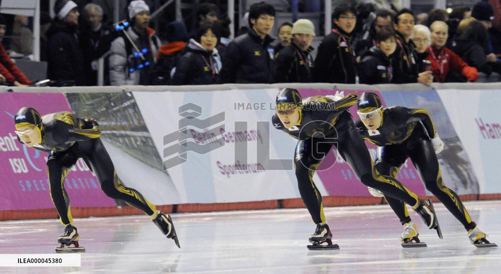 Japan's women win team pursuit silver at World Cup meet