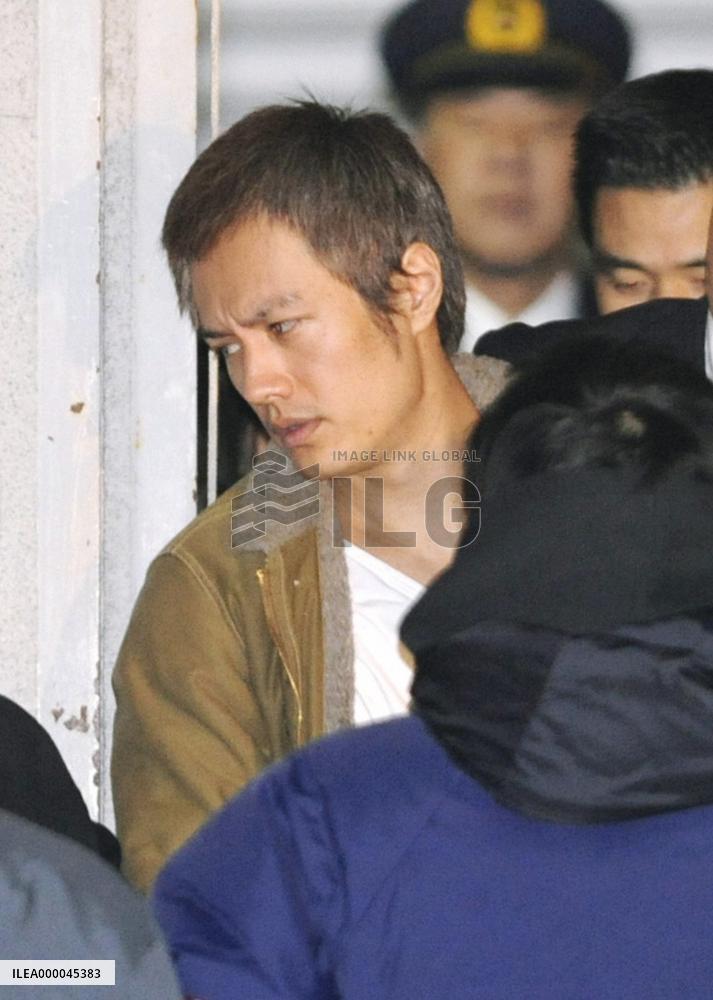 Ex-actor Oshio arrested for giving drugs to woman who died