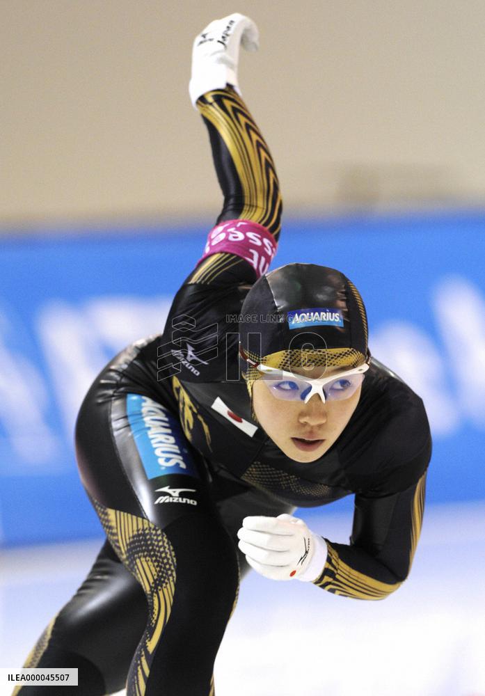 Kodaira 3rd in women's 1,000m at World Cup speed skating