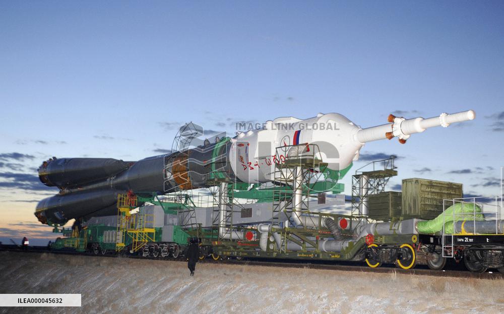 Russia rocket ready for trip to ISS