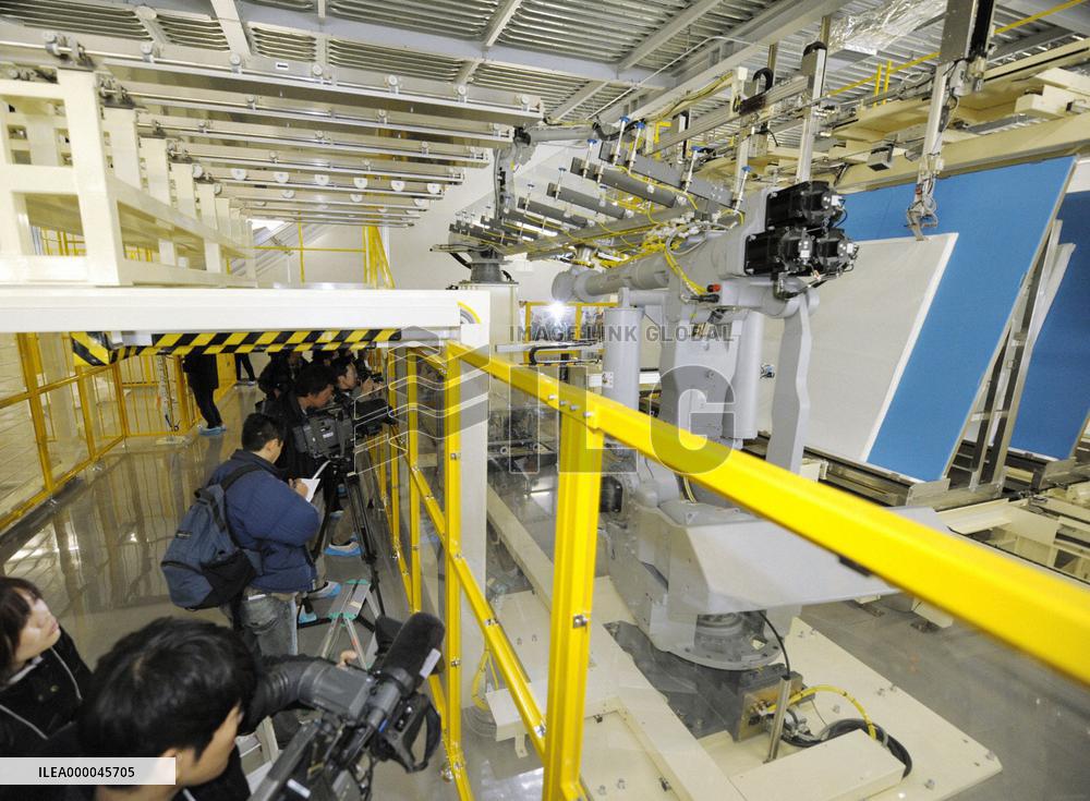 Panasonic completes new plasma panel plant in Amagasaki