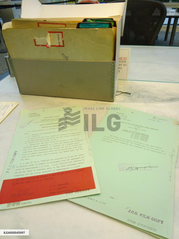 U.S.-Japan nuclear map drill held in 1957: U.S. document