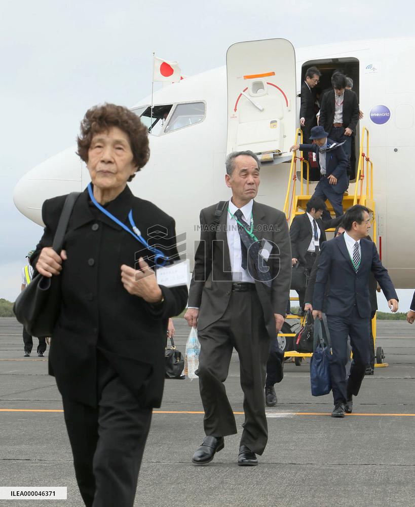 Japan, U.S. commemorate WWII war dead on Iwoto Island