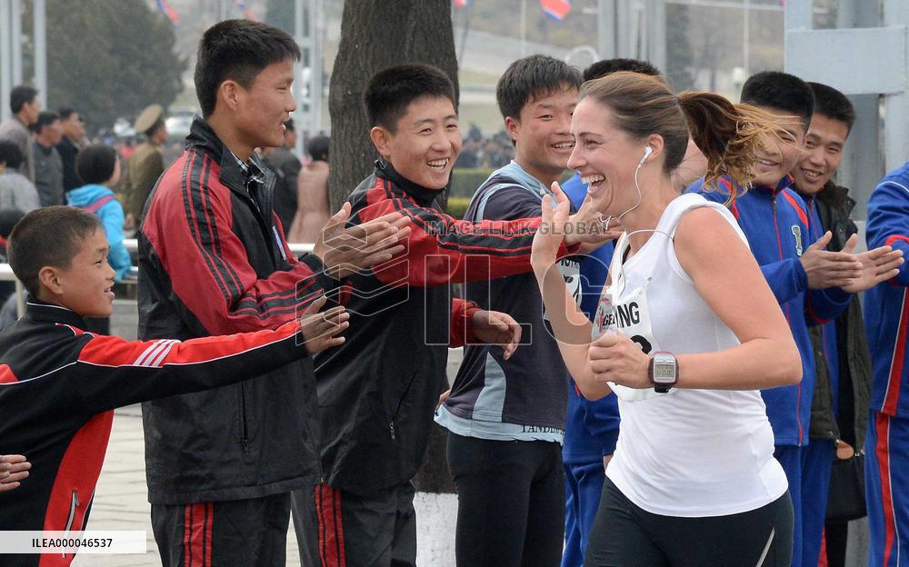 North Korea draws over 600 foreign runners to annual marathon