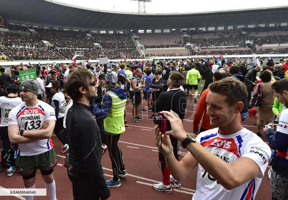 North Korea draws over 600 foreign runners to annual marathon