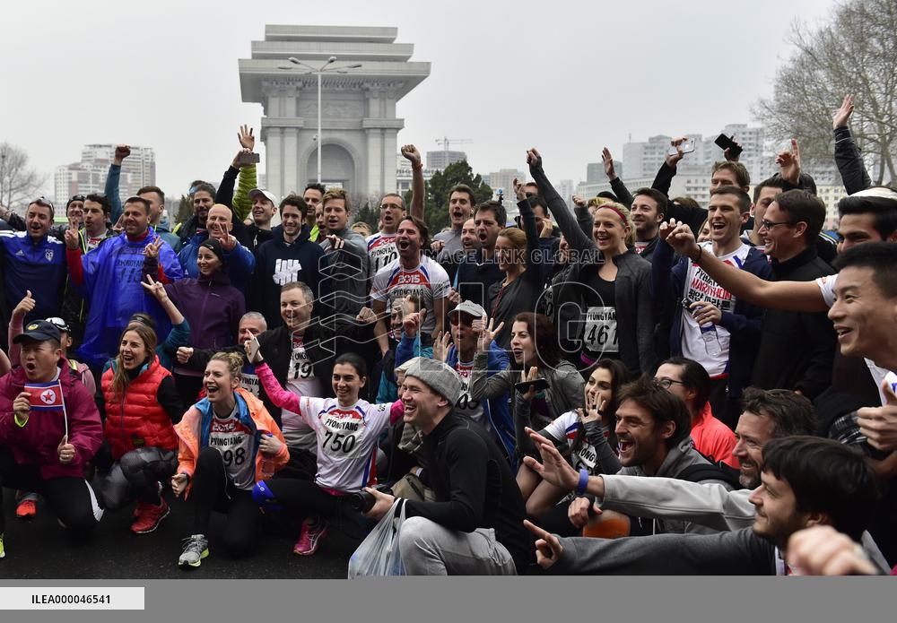 North Korea draws over 600 foreign runners to annual marathon