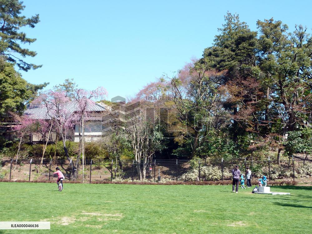 Garden of Tekigaiso in Tokyo partially opened to public