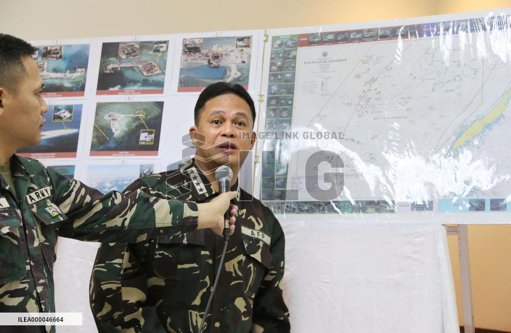 Top Filipino military officer warns China over South China Sea reclamation