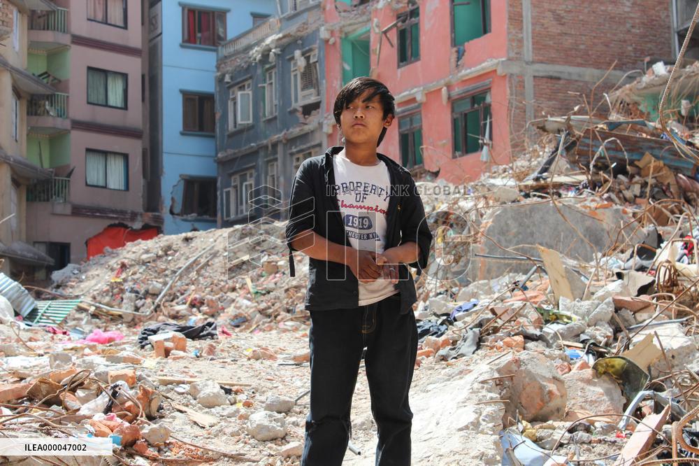 Teenage survivor of Nepal quake stares at uncertain future