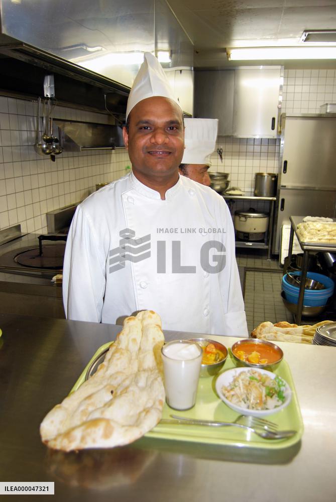 Curry restaurant on Hakusan campus of Toyo University