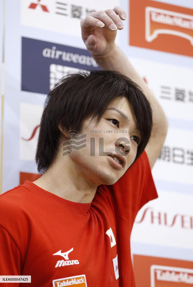 Uchimura to be absent from Asian Gymnastics Championships