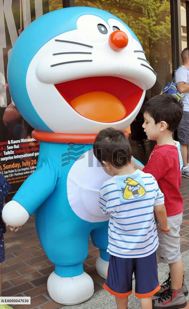 Japanese cartoon "Doraemon" to run on British TV