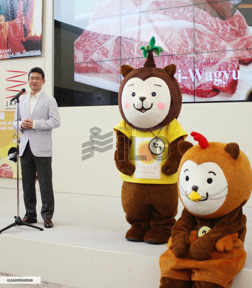 Food, culture from Japan's Miyazaki featured at Expo Milano