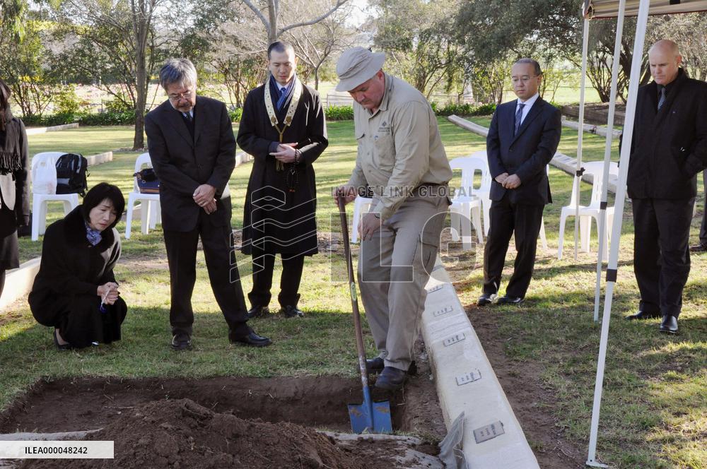 Work to retrieve Japanese remains conducted in Australia