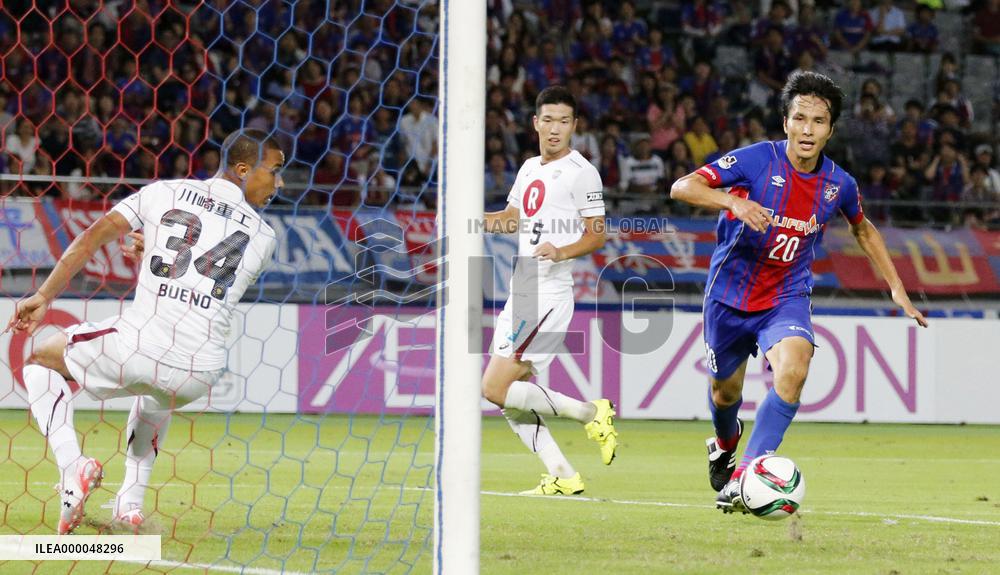 FC Tokyo striker Maeda scores hat trick in game vs. Kobe