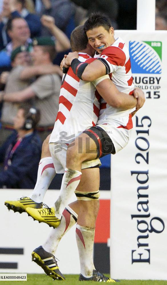 Japan stun South Africa to record biggest upset in rugby history