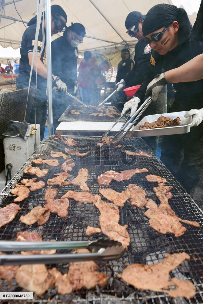 Grilled pork from southern island runner-up in local food contest
