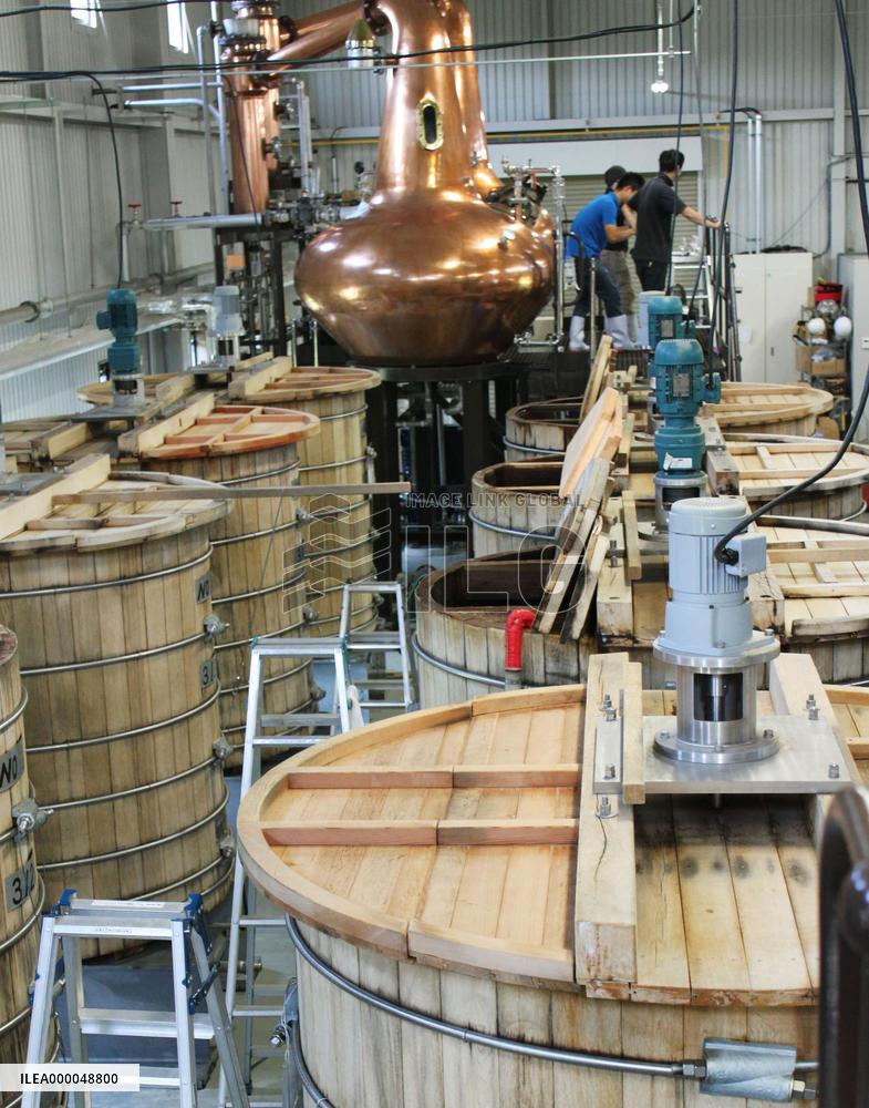 Japan's smallest whisky distiller chases big dream