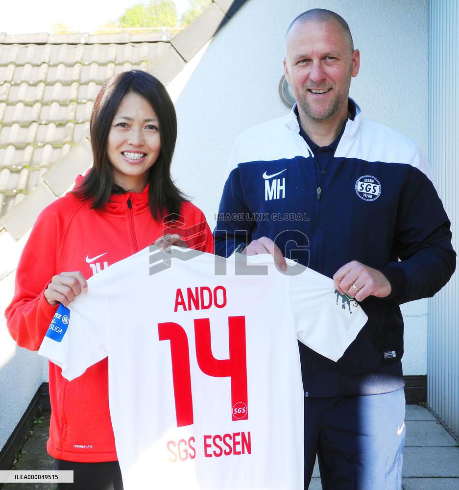Japan MF Ando enters Essen in Women's Bundesliga