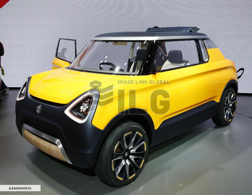 Suzuki Motor unveils fun-oriented concept car at Tokyo Motor Show