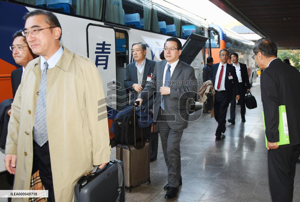 Japanese business delegation arrives in Beijing