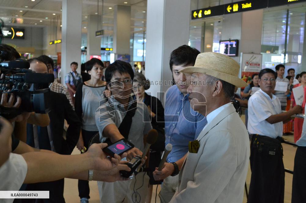 Japanese monitoring team arrives in Yangon ahead of general election