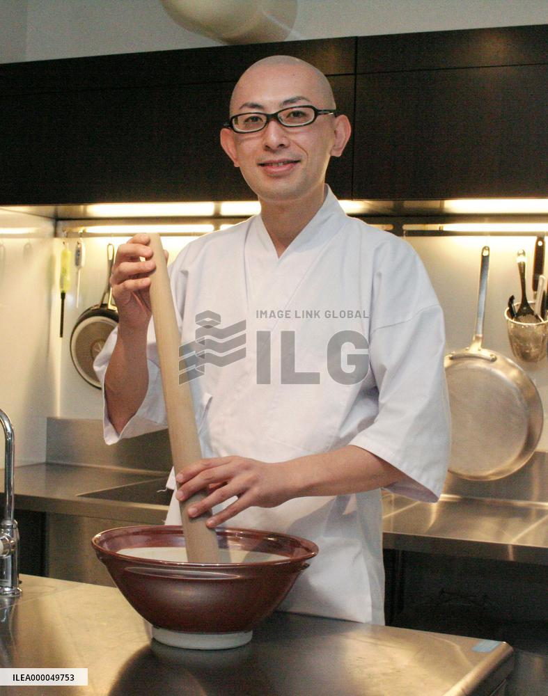 Buddhist monk known for cooking skills prepares meal