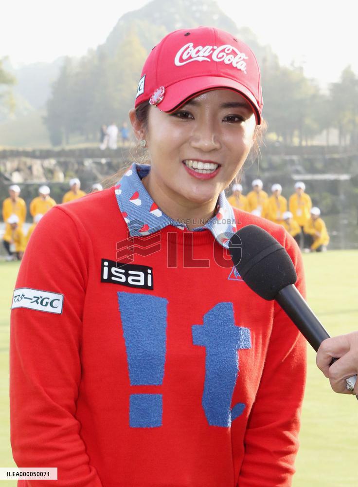 South Korea's Lee wins 1st LPGA money title