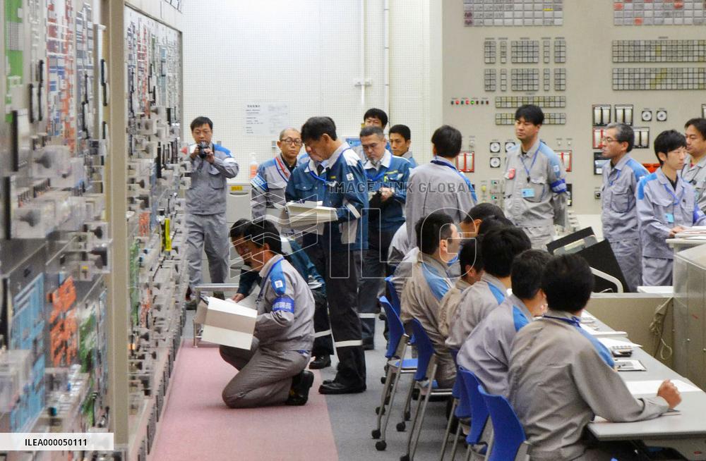 Final checks for reactivating No. 2 reactor at Sendai plant