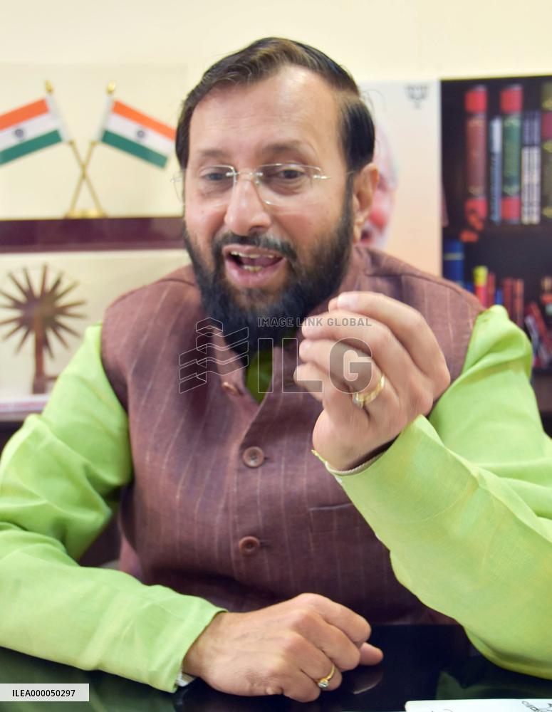 India's environment minister speaks before COP21