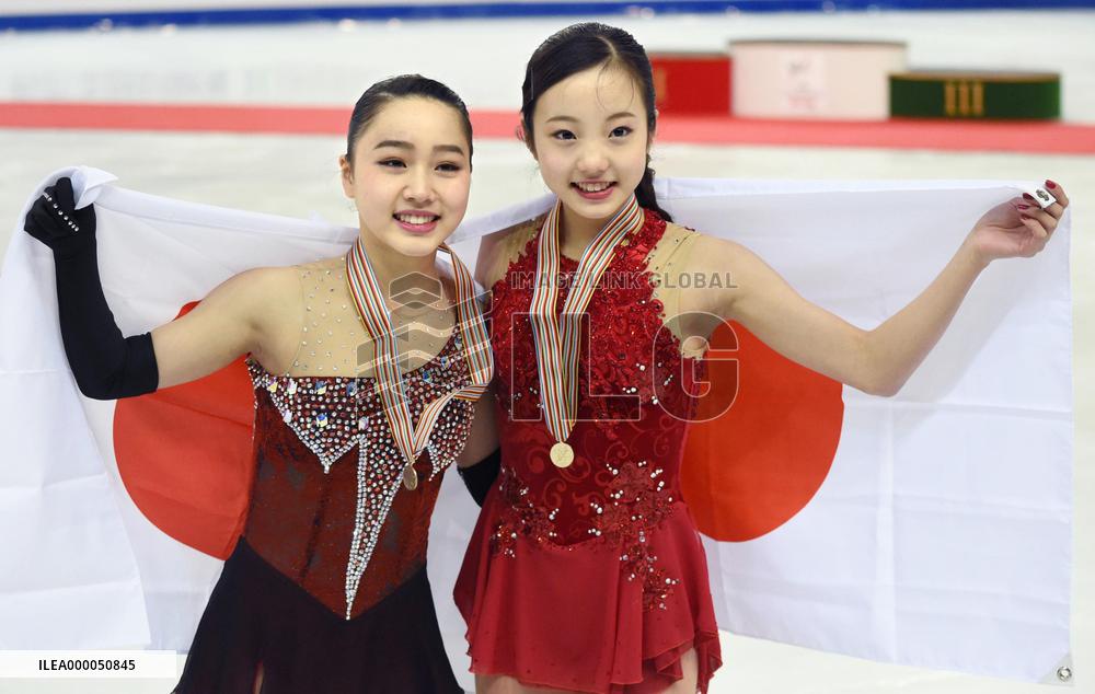 Figure skating: Honda wins World Junior Championships
