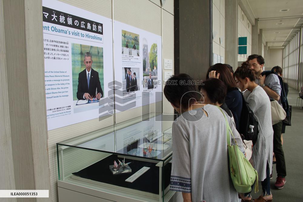 After Obama's visit, Hiroshima reaffirms its role toward nuke-free world