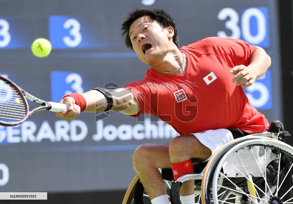 CORRECTED: Japan's Kunieda defeated in wheelchair tennis q'finals
