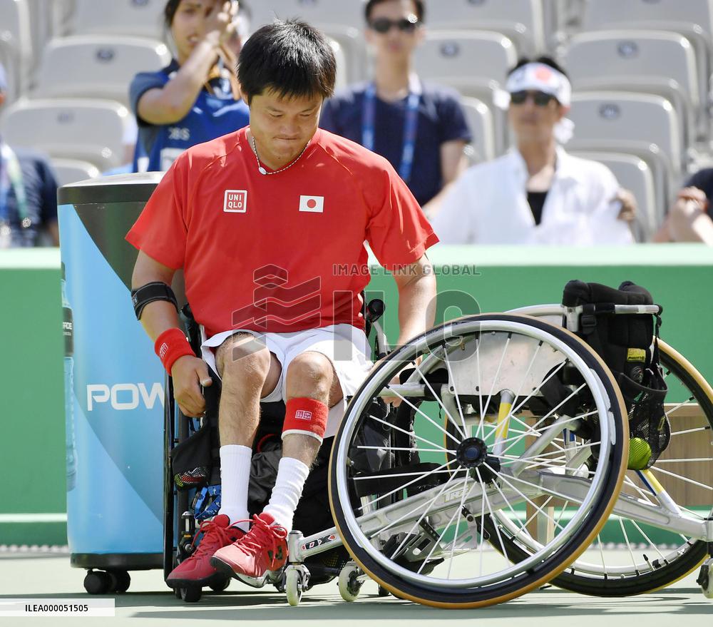 CORRECTED: Japan's Kunieda defeated in wheelchair tennis q'finals