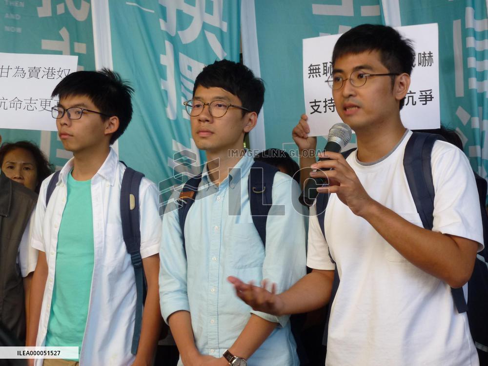 H.K. court rejects sentencing reviews on student protest leaders