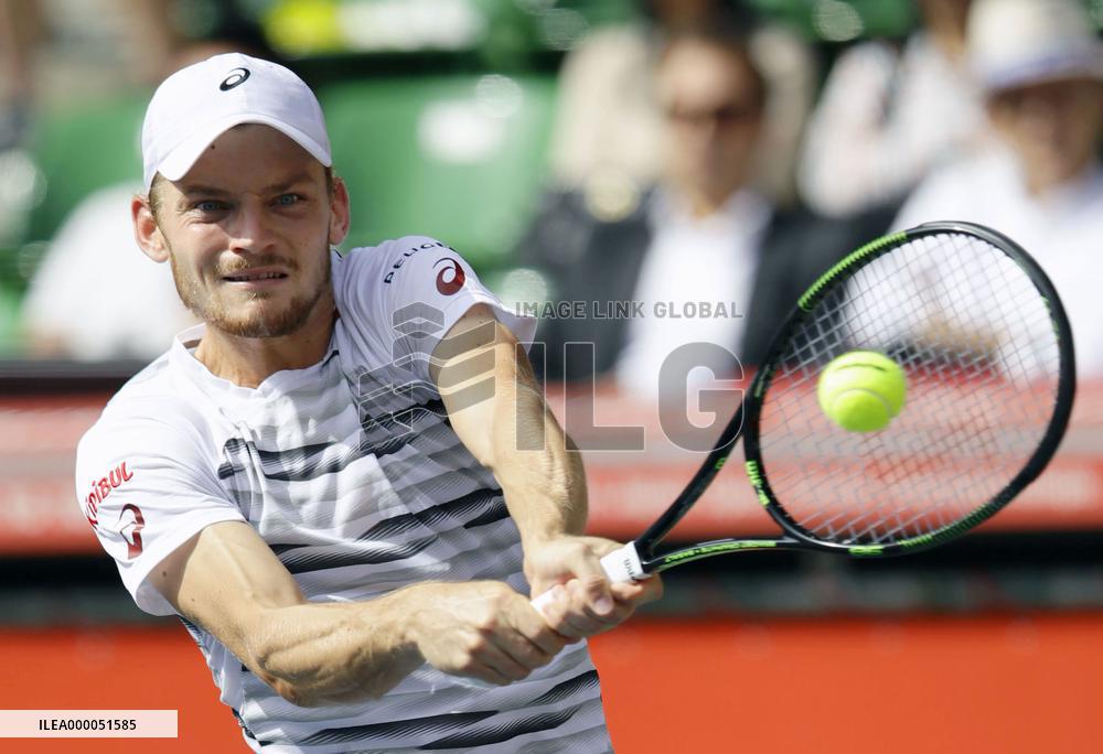 Tennis: Goffin reaches Japan Open semifinals