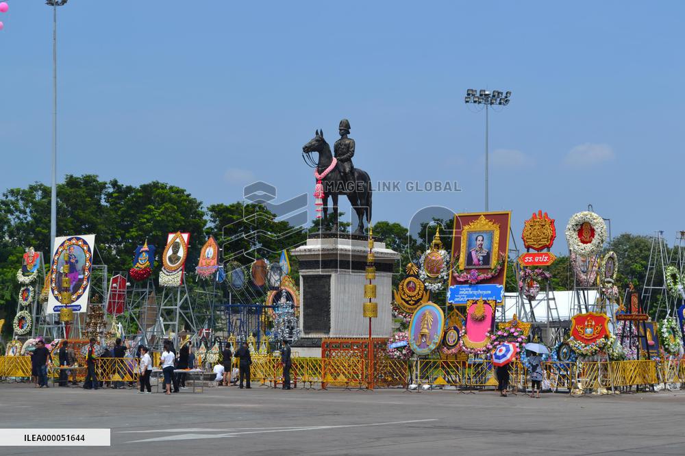 King Chulalongkorn statue in Bangkok