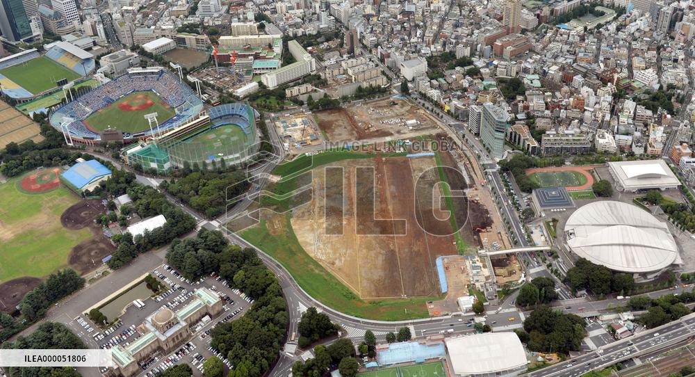 Olympics: Main construction begins for new National Stadium