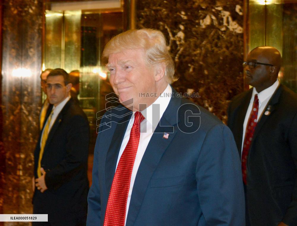 SoftBank's Son tells Trump of plan to invest $50 bil. in U.S.