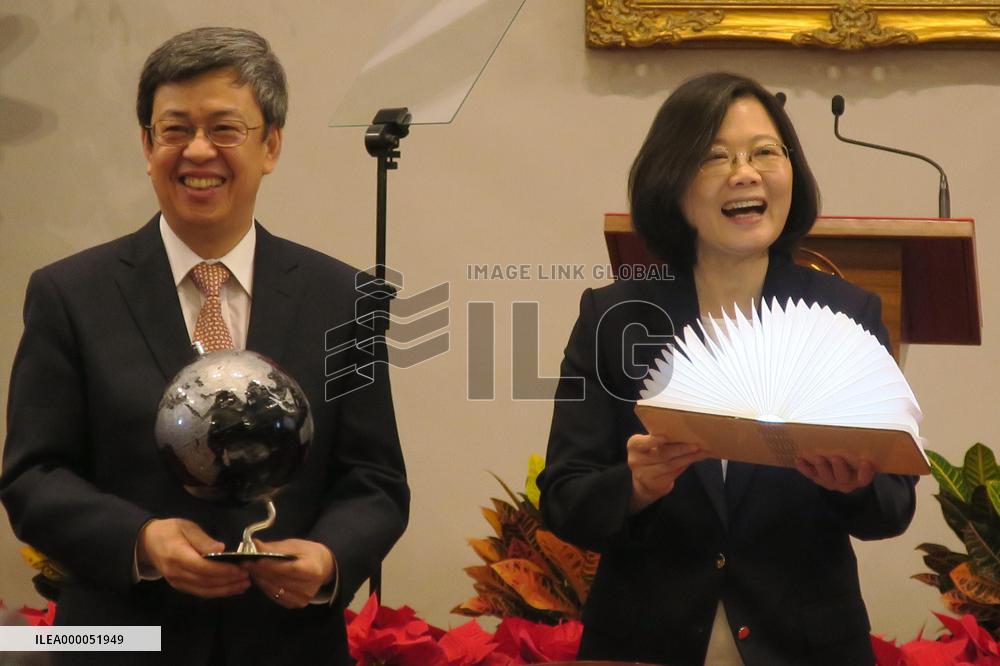Taiwan President Tsai
