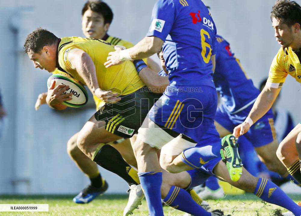 Rugby: Suntory's title hopes once again in their own hands
